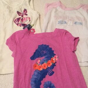 3 Girls size 6 small shirts 1989 Sherry & Cherokee